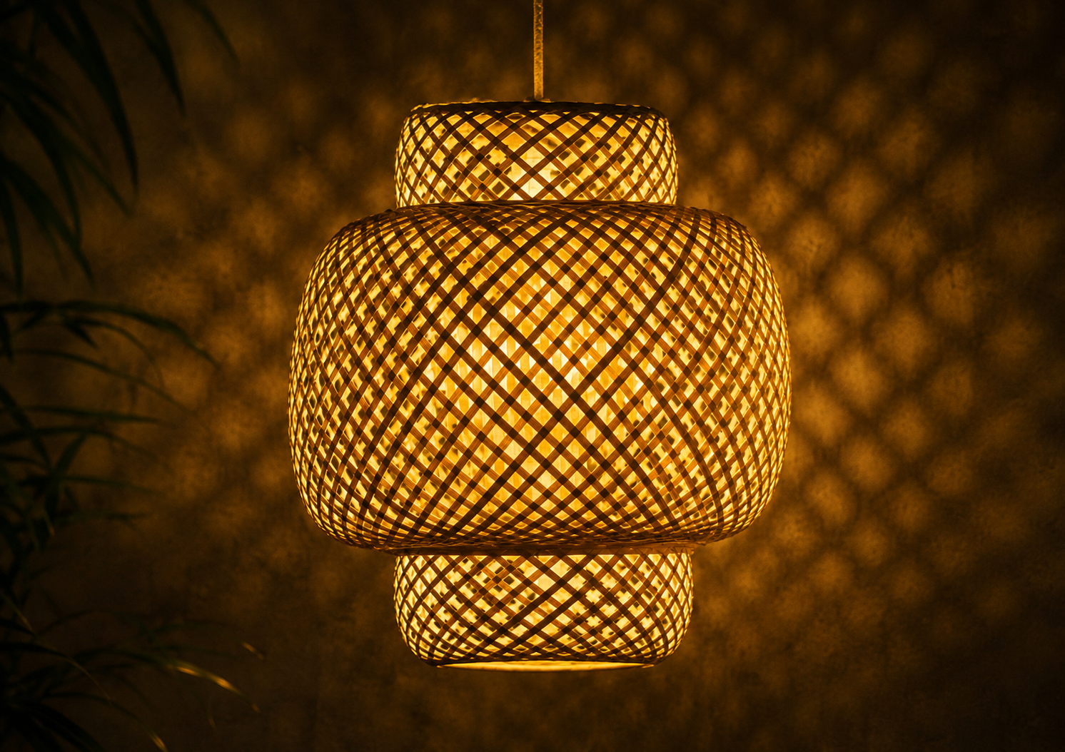 Finished bamboo collection