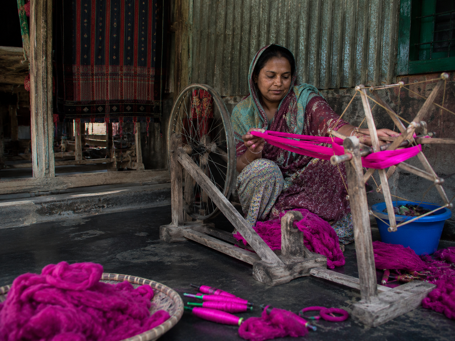 Finished handloom textiles